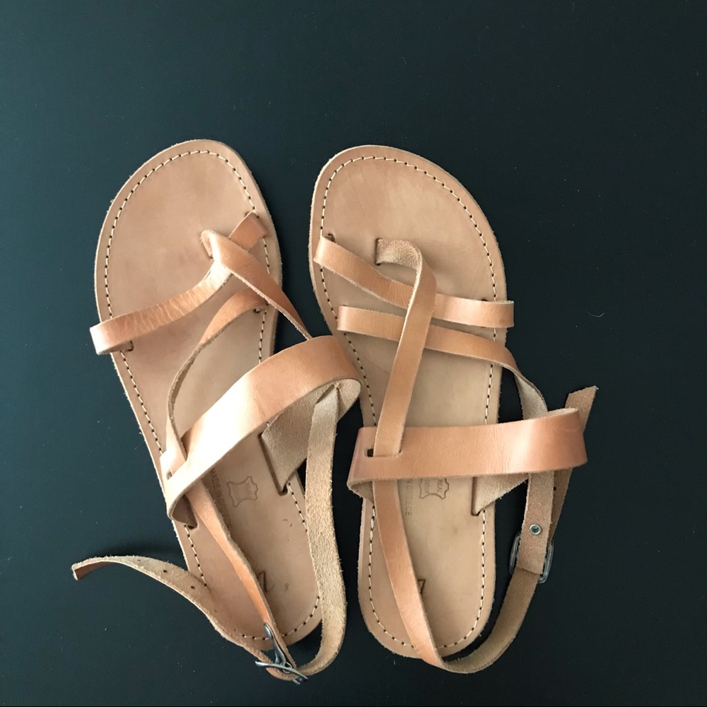 Handmade in Greece Genuine Leather Sandal